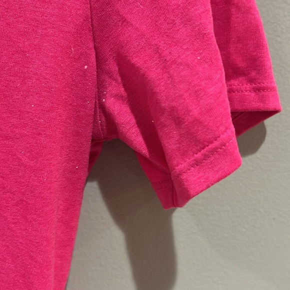 Nike Tee Dri-Fit hot pink Small Women Active Wear - Picture 4 of 6